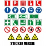 Pictogram stickers